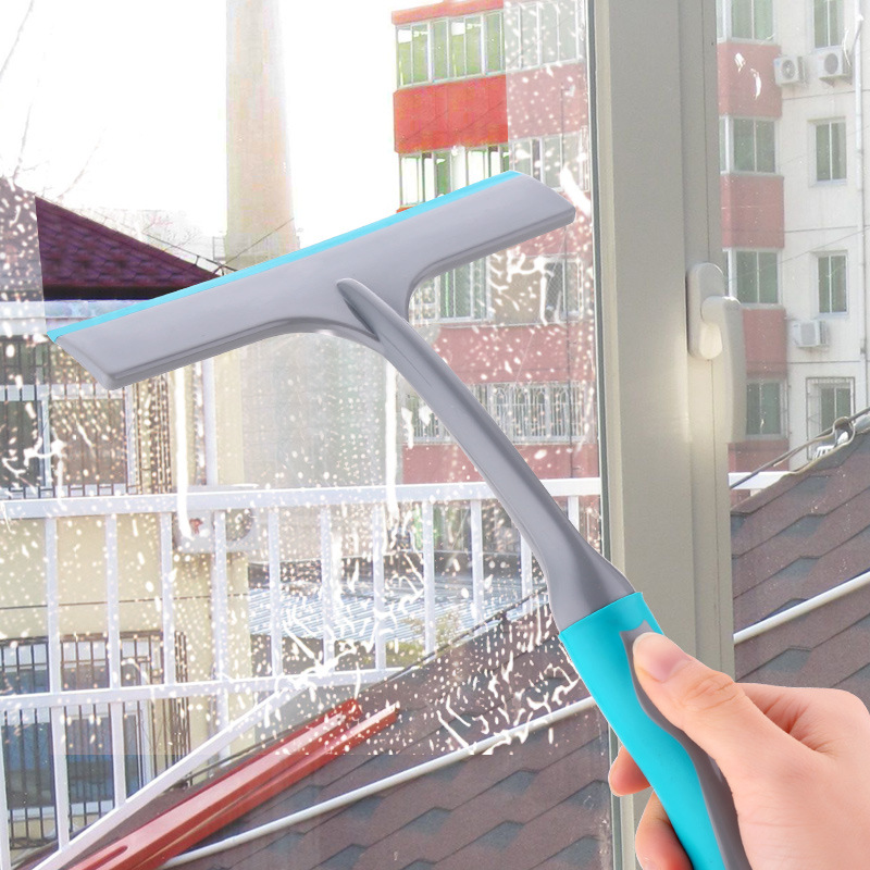 

Glass wiper wiper household window cleaning window cleaner scraping silicone strip bathroom glass brush scraper