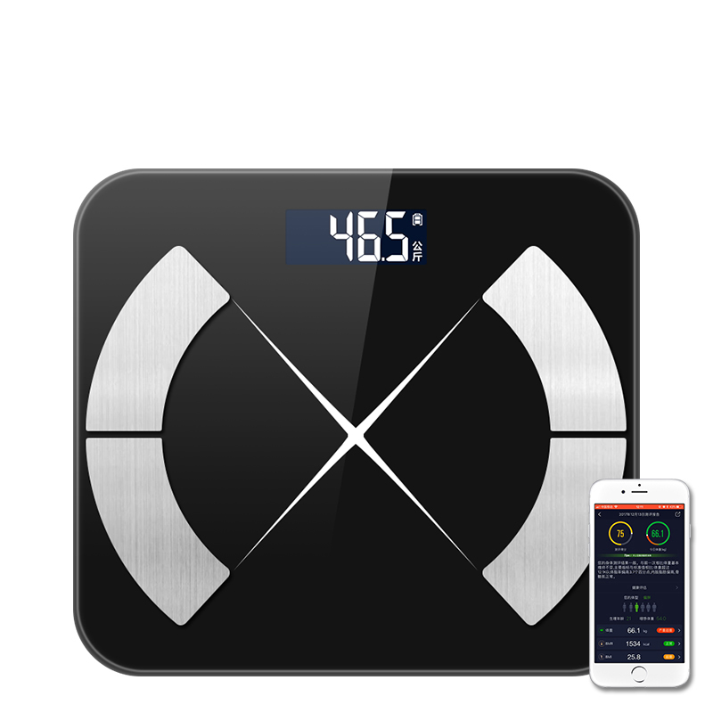 

Body Fat Smart Scale Digital Wireless BMI Body Composition Analyzer Bathroom Scale