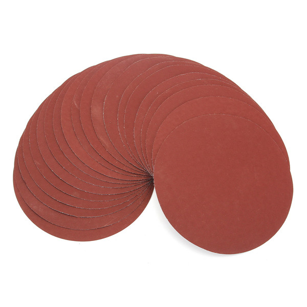 

20pcs 1000 Grit 6 Inch Sander Discs Set 150mm Flocking Sanding Paper Polishing Pads