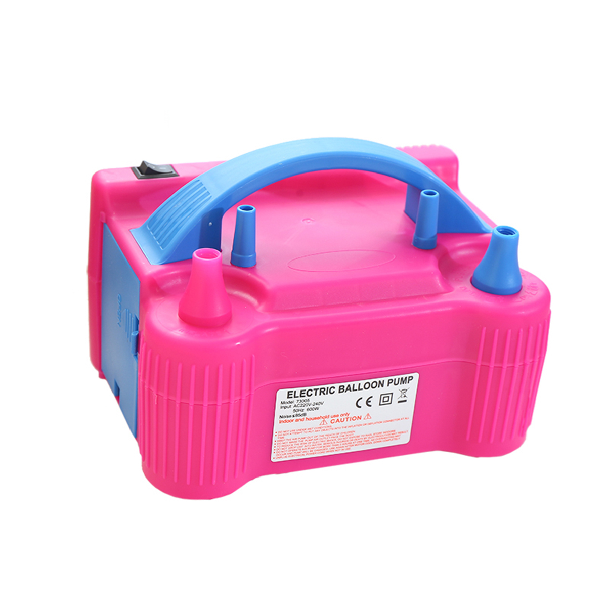 Find 600W Portable Two Nozzle Color Air Blower Electric Balloon Inflator Pump for Sale on Gipsybee.com with cryptocurrencies