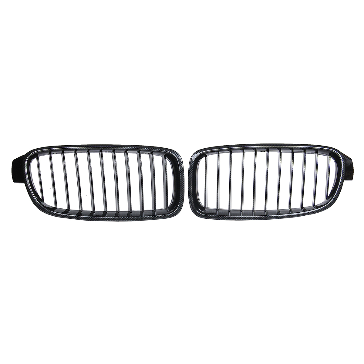 

Pair Carbon Fiber ABS Front Kidney Grille For BMW F30 F31 F35 2012-up