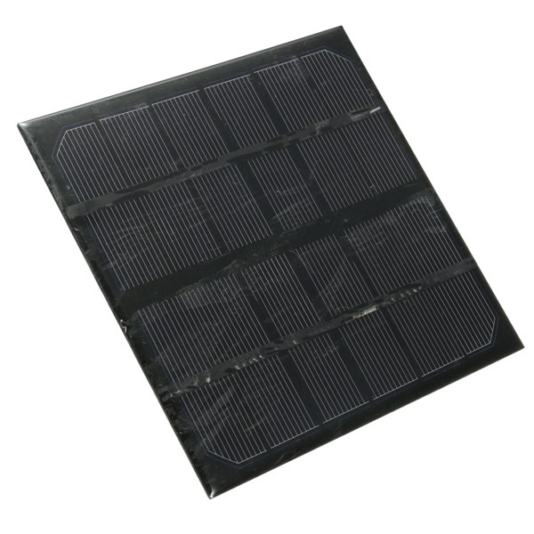 

3W 6V Monocrystalline Solar Panel Mini Module For Travel Light Battery Cells Phone Charger
