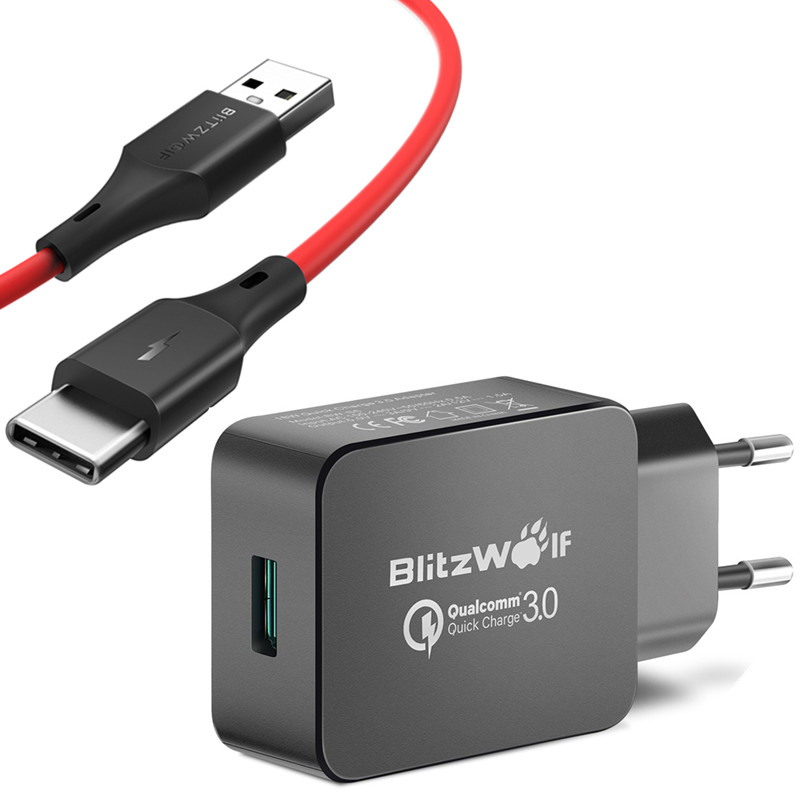 BlitzWolf® BW-S5 QC3.0 18W USB ...