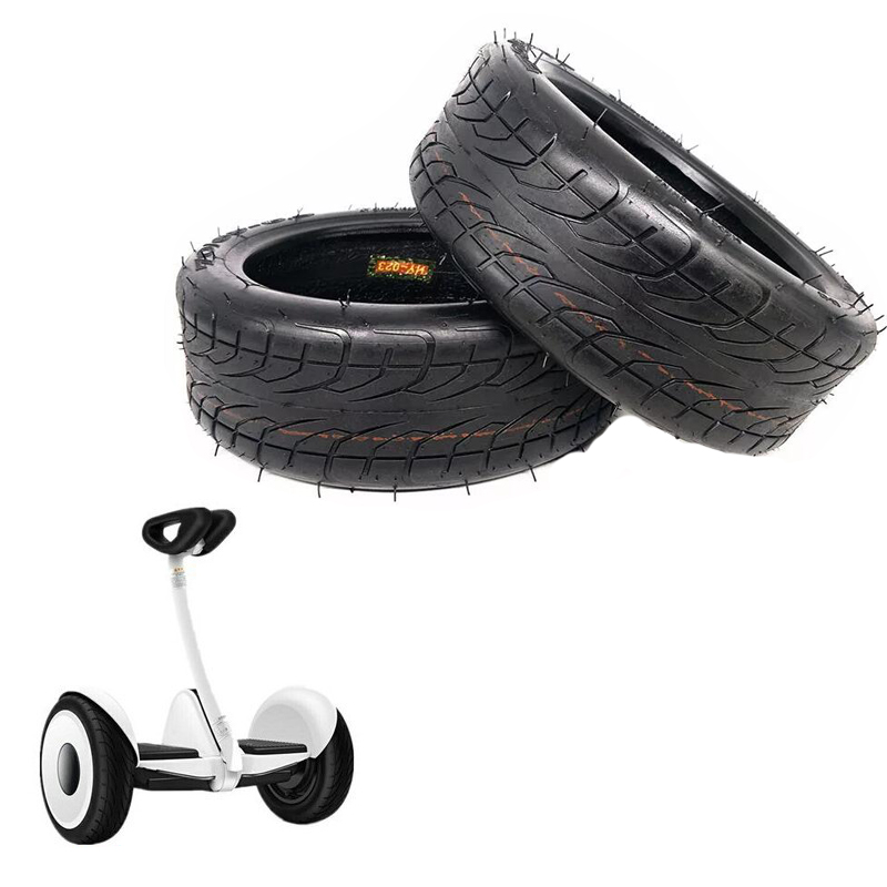 

BIKIGHT 10inch Scooter Tire For Xiaomi Balancing Scooter 70/65-6.5 10/3.0-6.5 Vaccum Thickened Tire Off-Road Tubeless Vacuum Tyre