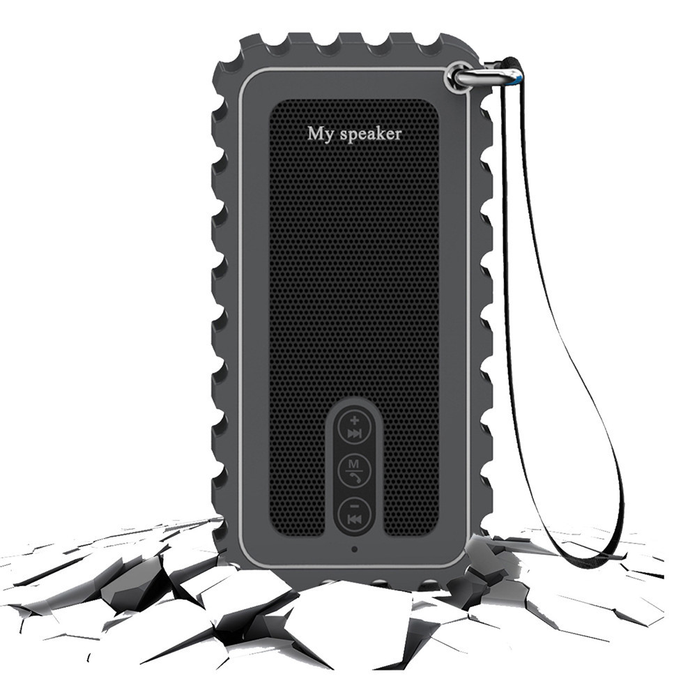 

10W IP67 Waterproof Wireless bluetooth Speaker FM Radio TF Card Handsfree Portable Outdoor Subwoofer
