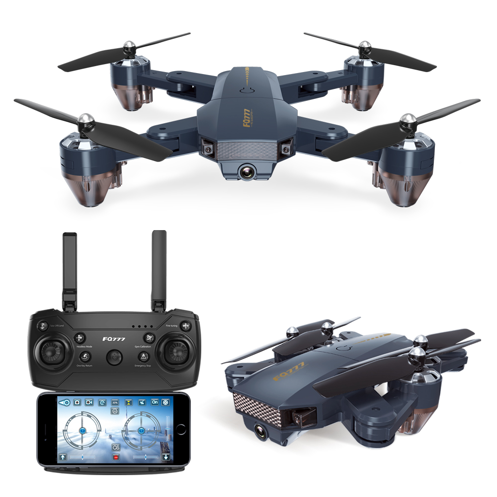 

FQ777 FQ35 WiFi FPV with 720P HD Camera Altitude Hold Mode Foldable RC Drone Quadcopter RTF