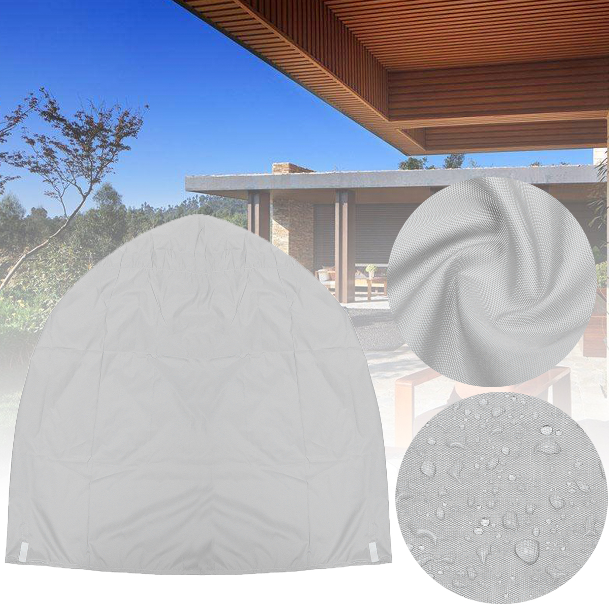 

73x60x89cm BBQ Grill Cover Outdoor Camping Picnic Waterproof Dust Rain UV Proof Protector Barbeque Accessories