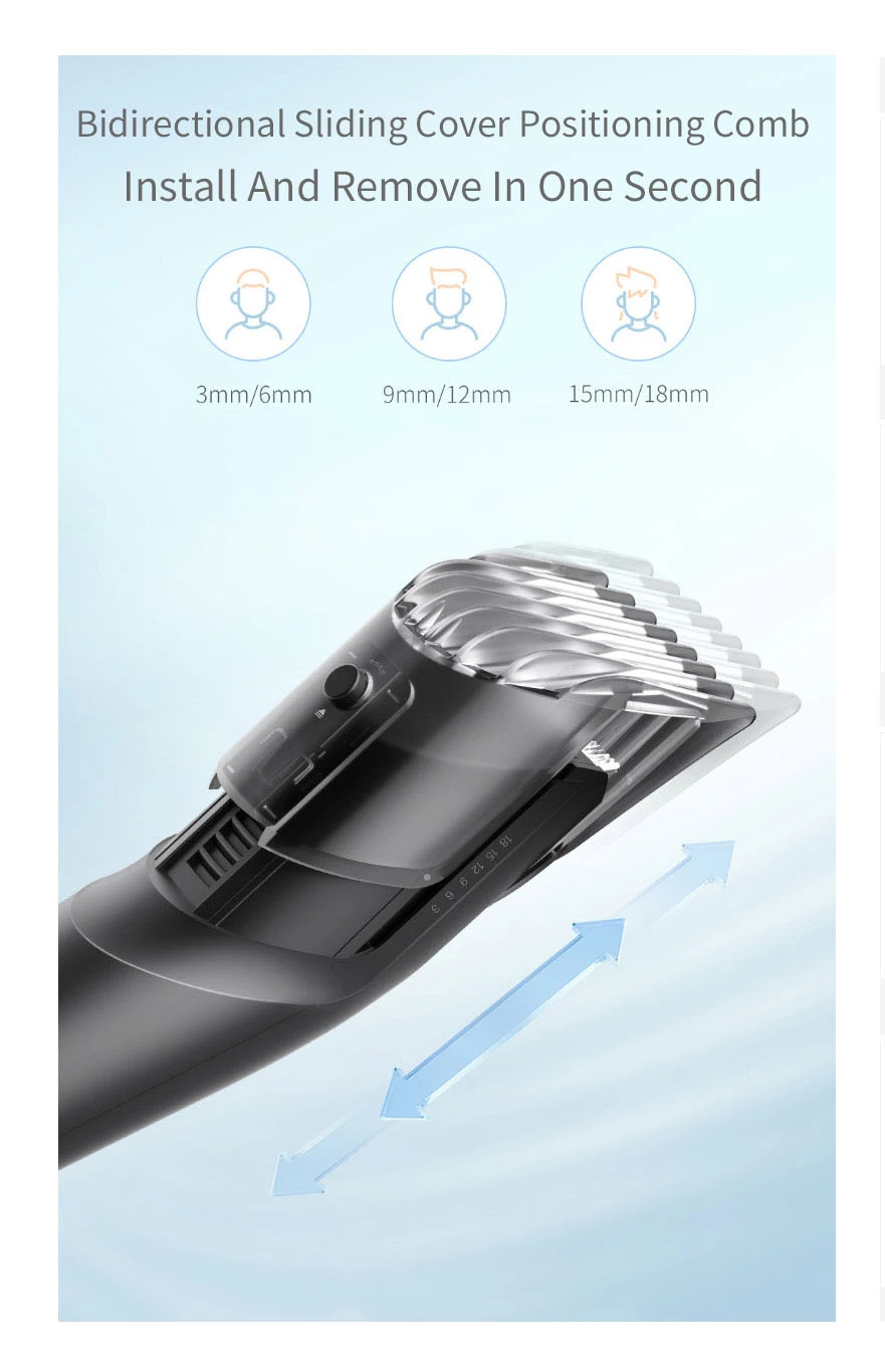 Xiaomi Showsee C2 Electric Hair Trimmer 6