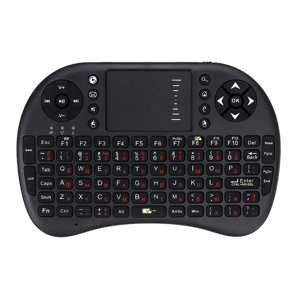 

UKB-500-RF 2.4G Wireless Russian Version Mini Keyboard Touchpad Airmouse for TV Box Smart TV PC