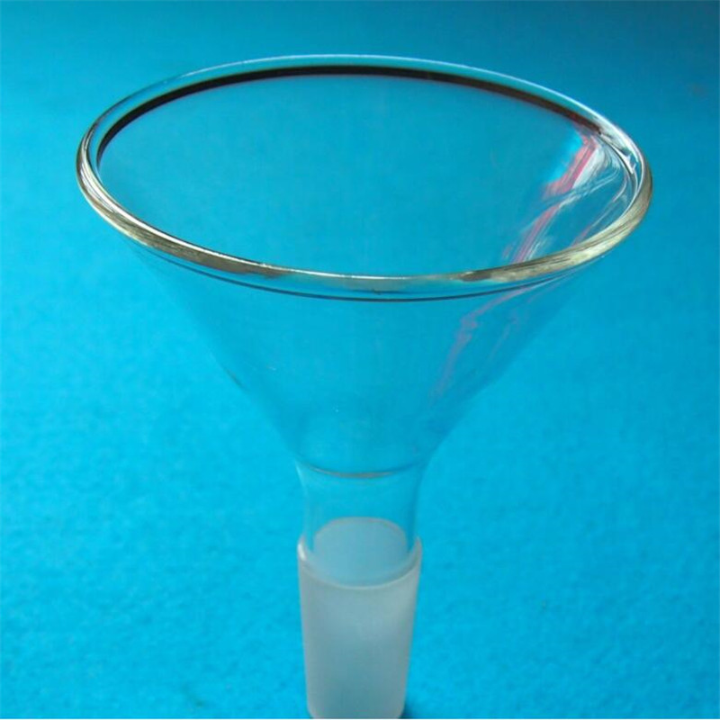 

90mm 24/40 Glass Powder Funnel Laboratory Glassware 90mm Top Diameter