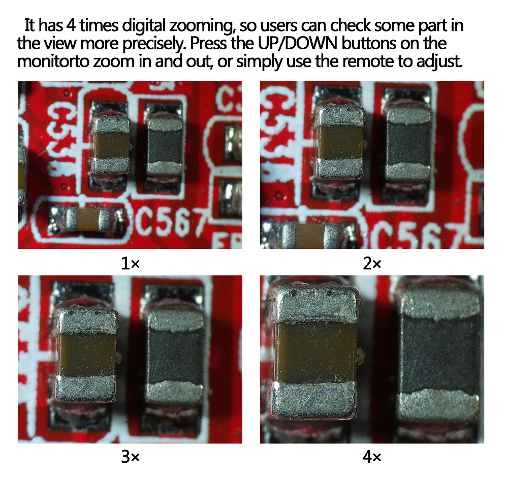 Andonstar ADSM302 Long Object Distance Digital USB Microscope For Mobile Phone Repair Soldering Tool BGA SMT Watch 27