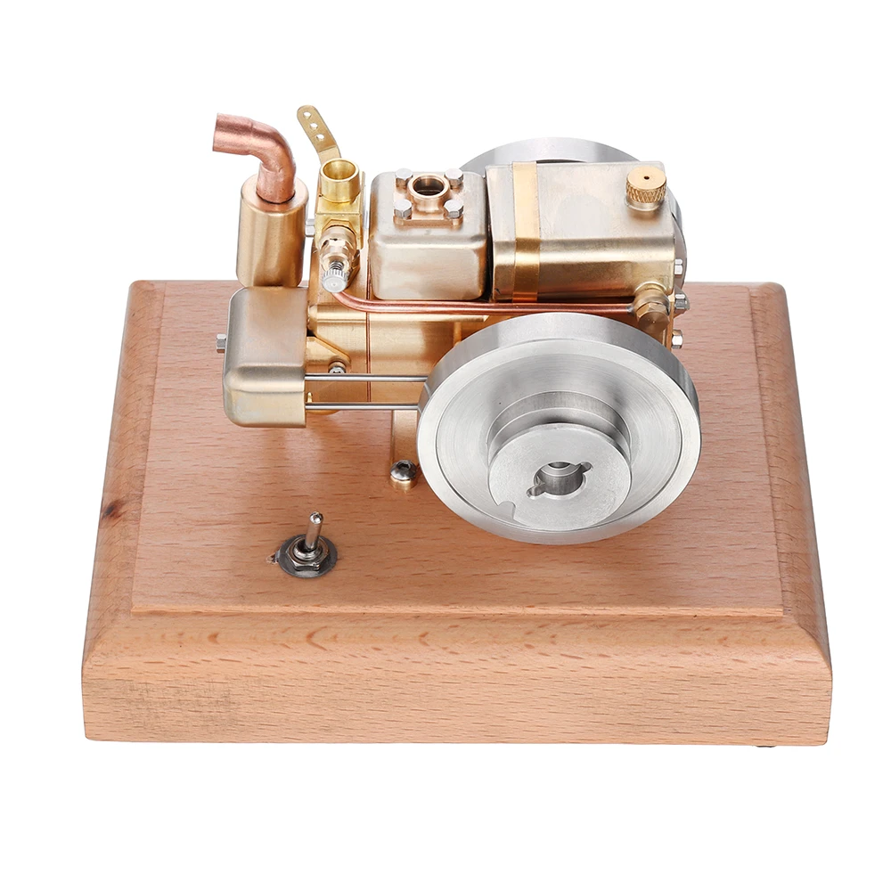 Eachine ET5 Brass And Stainless Steel Mini Engine Stirling Engine Model  Water-cooled Cooling Structure