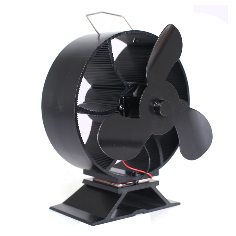 

3 Blade Heat Self-Powered Wood Stove Fan Top Log Burner Fireplace Eco Silent