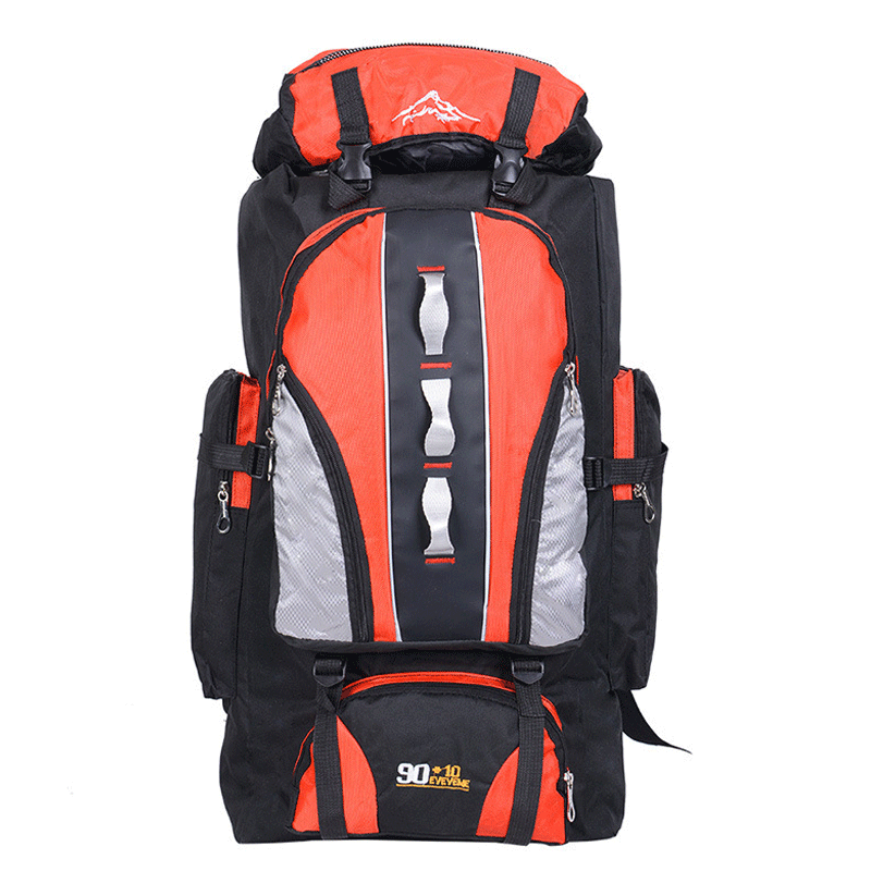

100L Large Capacity Climbing Nylon Rucksack Waterproof Sports Travel Hiking Backpack