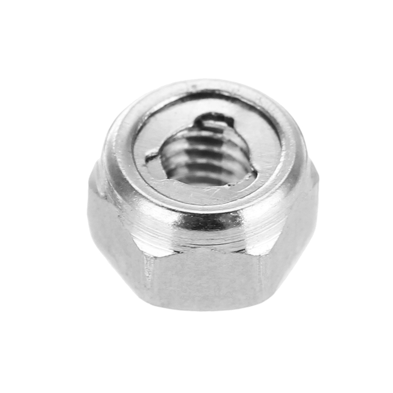 

Suleve™ M3SN2 10Pcs M3 304 Stainless Steel Hex Self Locking Nuts Anti Loose All Steel Insert Lock Nuts