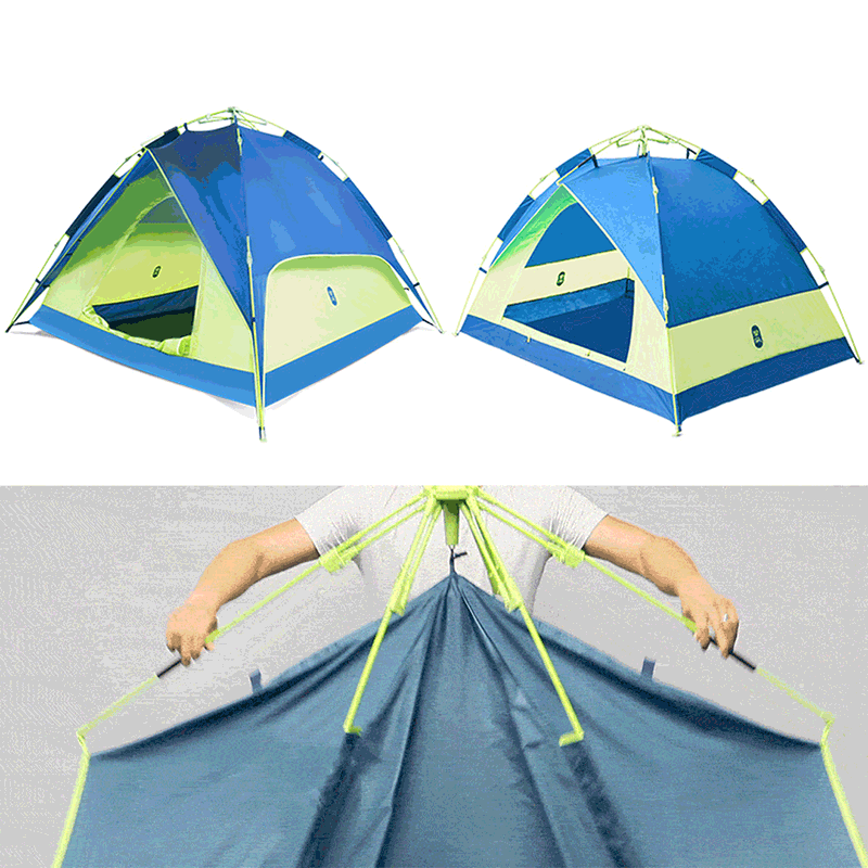

ZENPH 3-4 People Automatic Tent Waterproof PU 1000mm Canopy Sunshade Outdoor Camping from xiaomi youpin