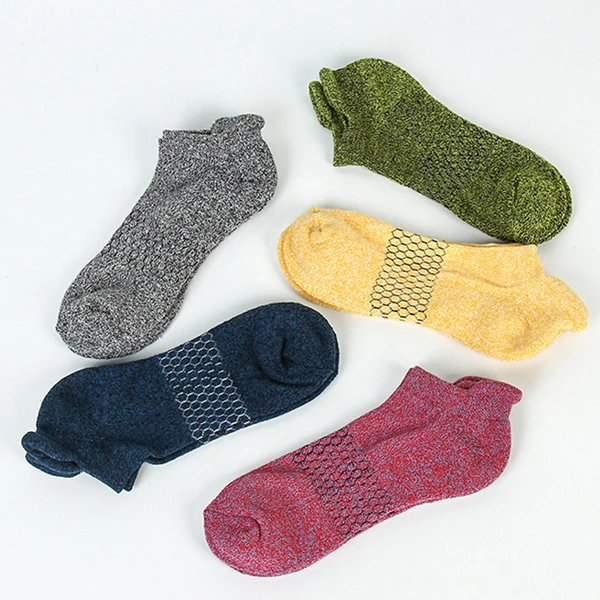 Men Summer Breathable Stretchy Cotton Ankle Socks