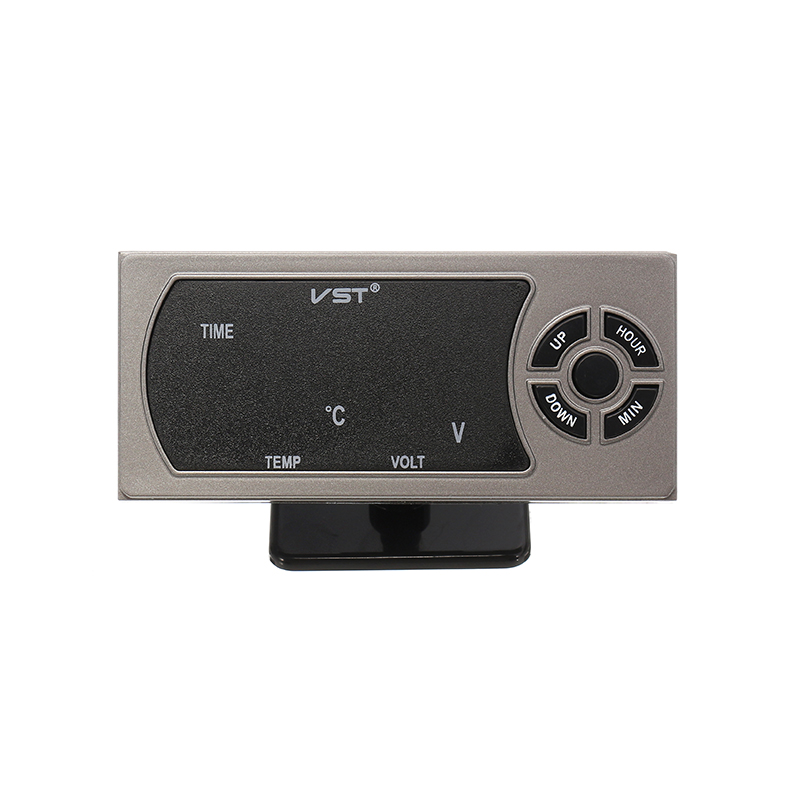 

VST 3.5A Dual USB Car Clock Voltage Temperature LED Display Car Changer Function