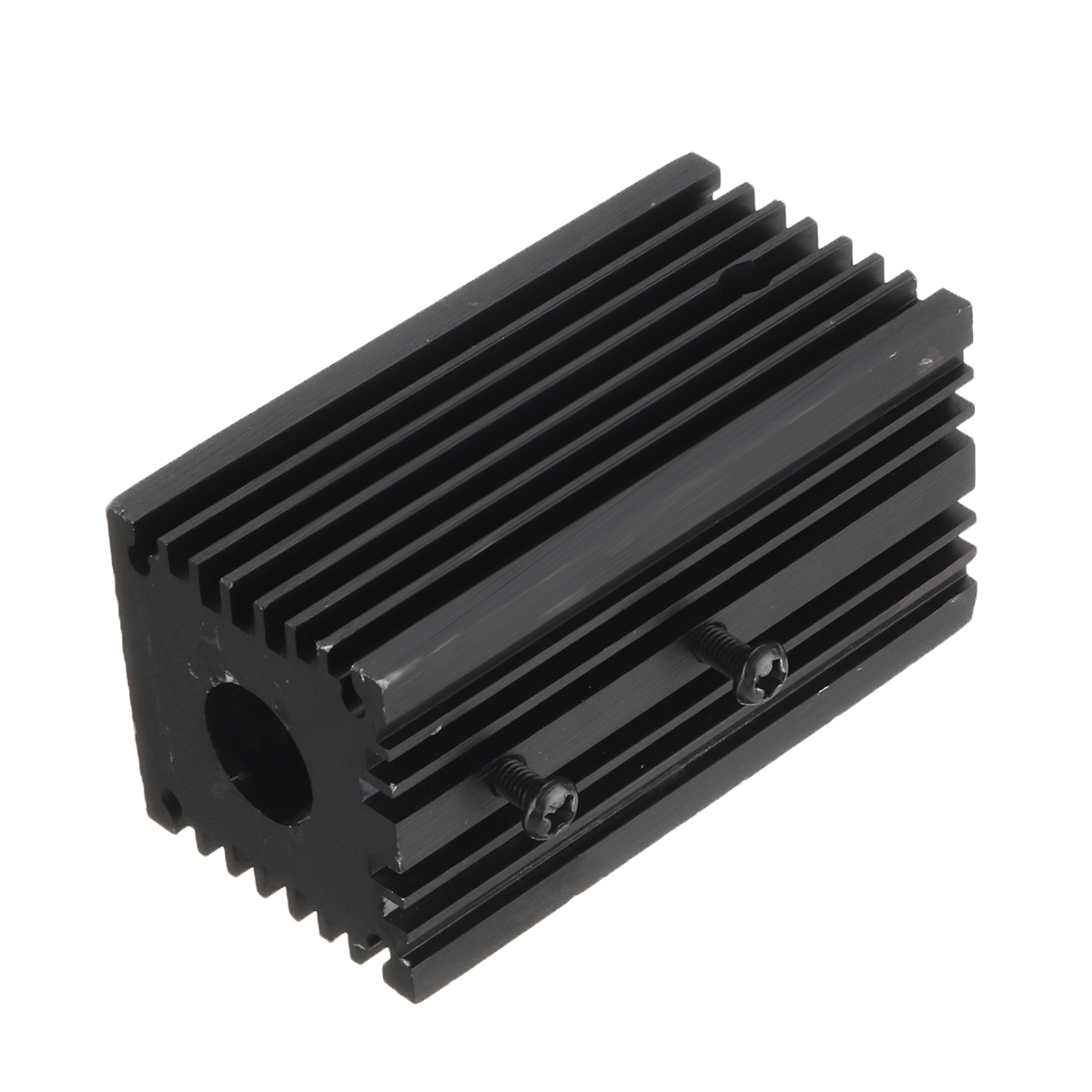62x32x32mm 12mm Aluminum Heat Sink Groove Fixed Radiator Seat for 12mm Laser Diode Module 8
