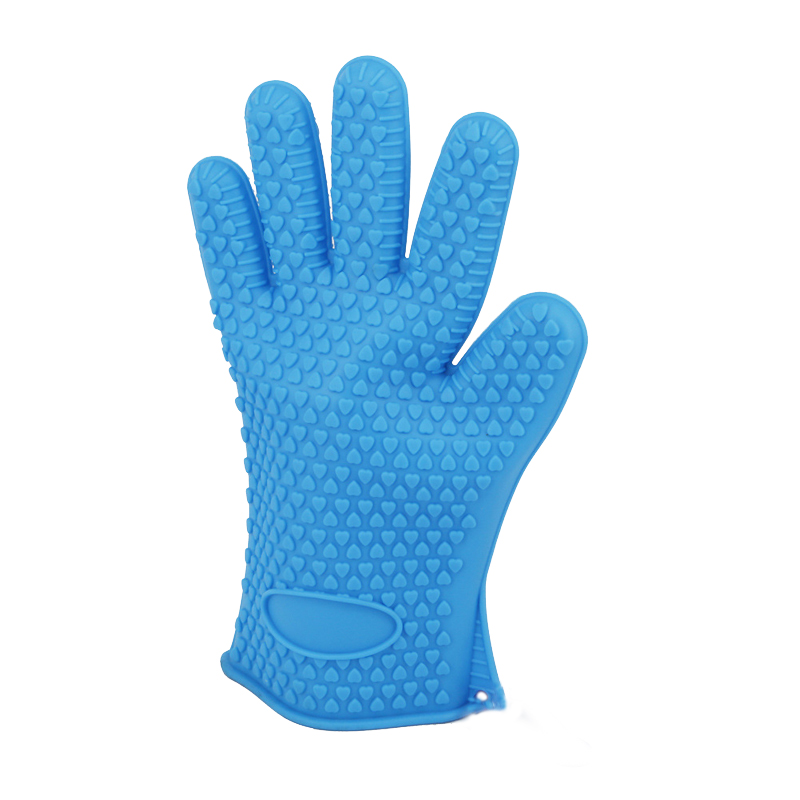 

ZANLURE 1PC 27*20CM Rubber Waterproof Anti-skid Thickening Fishing Gloves For Catching Fish