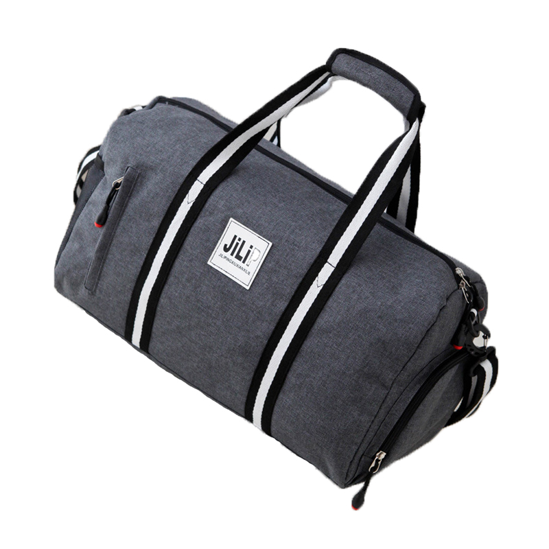 

Travel Shoulder Сумка Холст Большая сумка Messenger Складная упаковка Багаж Пакет