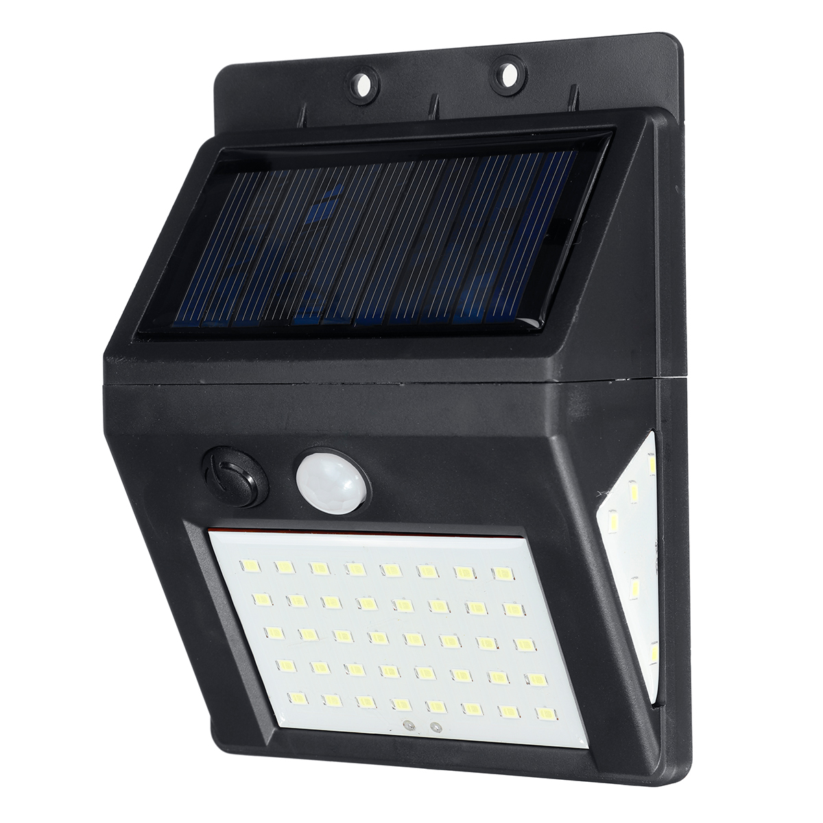 

30/40/50 LED Outdoor Human Body Induction Solar Wall Lamp Waterproof IP44 Solar Motion Sensor Lights