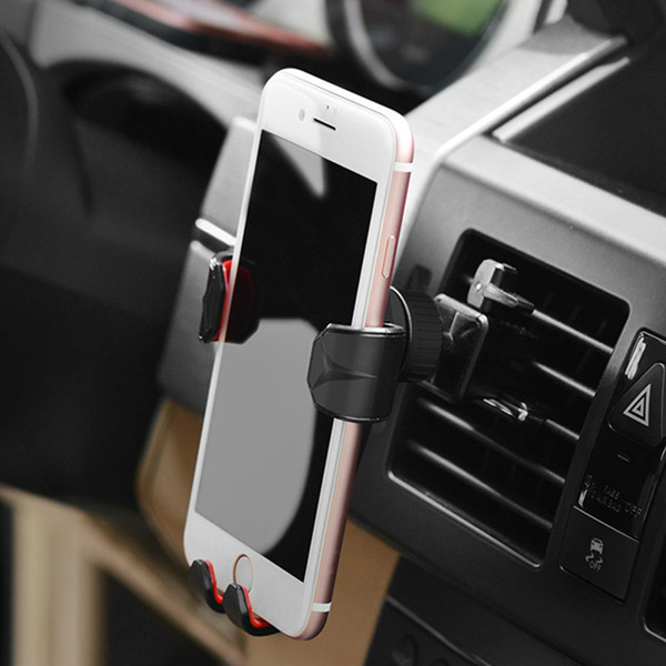 

HOCO CA22 Gravity Auto Замок Вращение на 360 градусов Авто Держатель для воздуховода для держателя для Samsung iPhone X