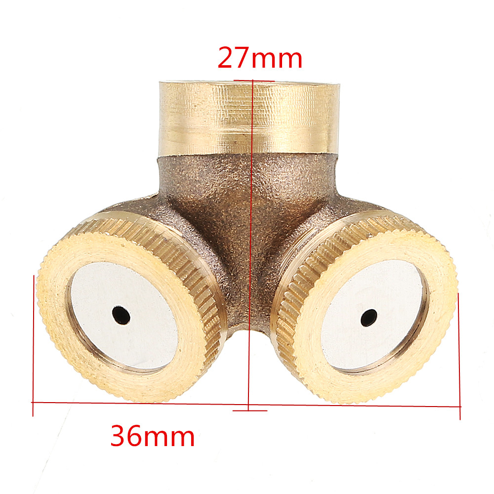 Two Headed Agricultural Spray Nozzle