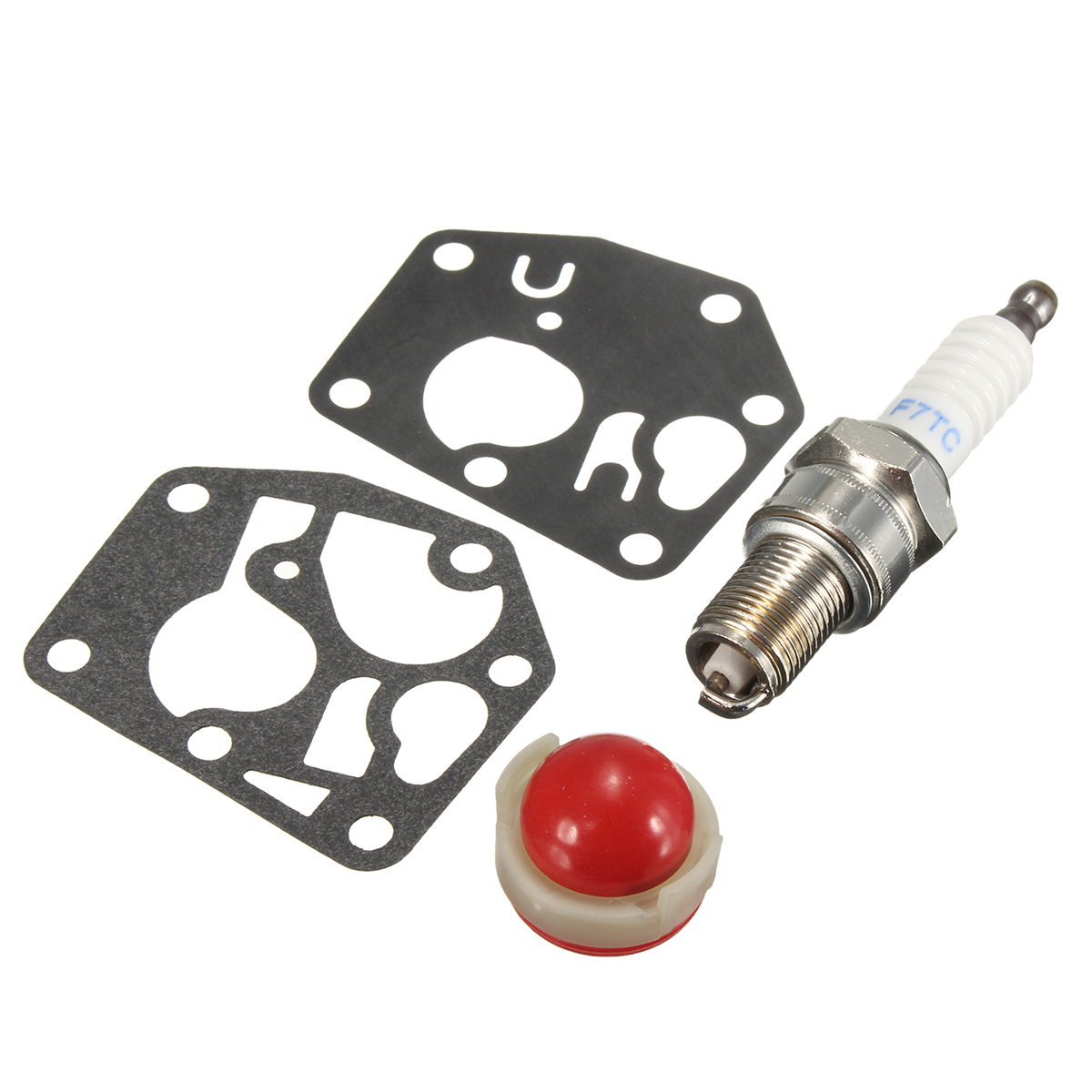 

Carburetor Carb Primer Bulb Diaphragm Gasket Plug Kit For Briggs Stratton 795083 495770