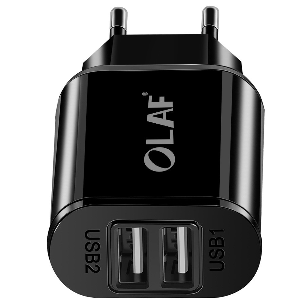 

Зарядное устройство Olaf Dual USB 5V 2.4A EU Plug адаптер быстрое настенное зарядное устройство портативная зарядка для