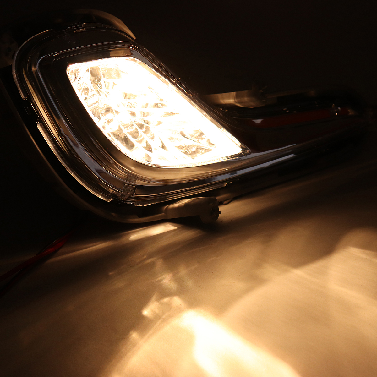 Une paire 12V gauche droite avant pare-chocs voiture pare-chocs feux lampes pour Hyundai Accent 2012-2014