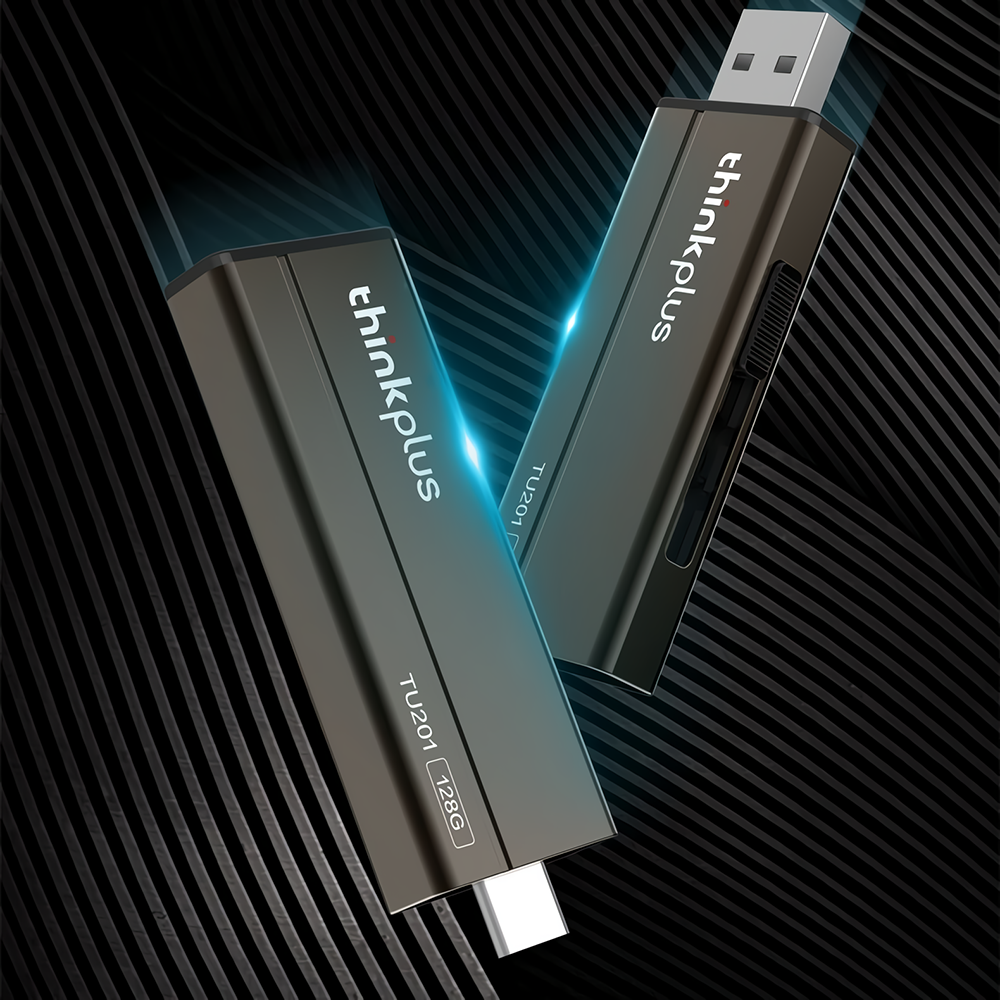 Find Lenovo Thinkplus USB 3 1 Type C Solid State Flash Drive Dual Interface Retractable Pendrive USB Memory Disk TU201 for Sale on Gipsybee.com with cryptocurrencies