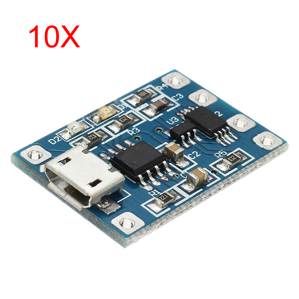 10Pcs Micro USB TP4056 Charge ...