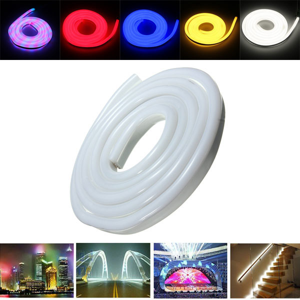 Find 3M 2835 LED Flexible Neon Rope Strip Light Xmas Outdoor Waterproof AC110V for Sale on Gipsybee.com with cryptocurrencies