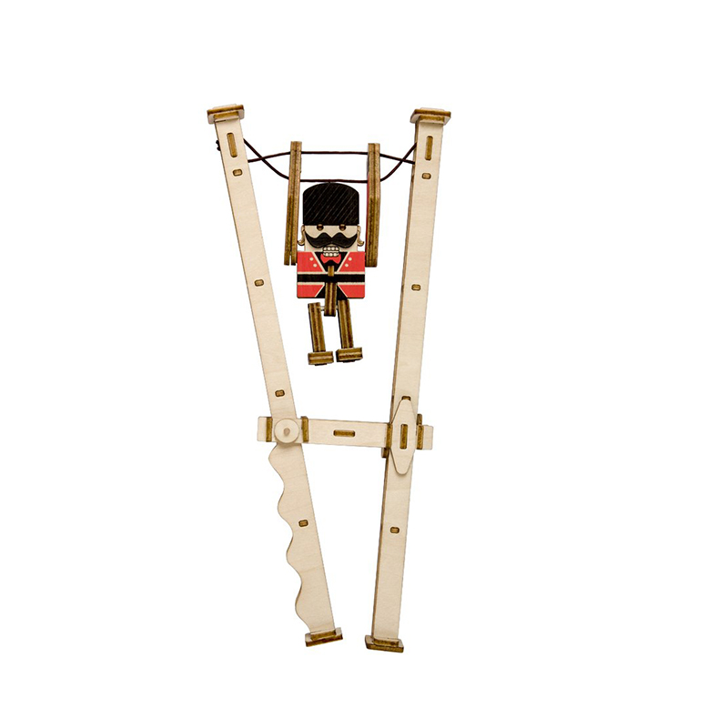 

Robotime LP202 Прыжки Хранитель Современные 3D Деревянные Головоломки Механический Головоломки Игрушки