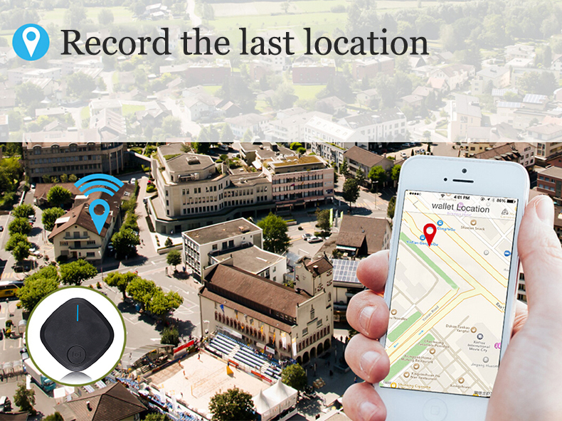 Loskii NB-S2 Mini bluetooth 4.0 Key Finder Smart Alarm Anti Lost Tracker Selfie Controller 12