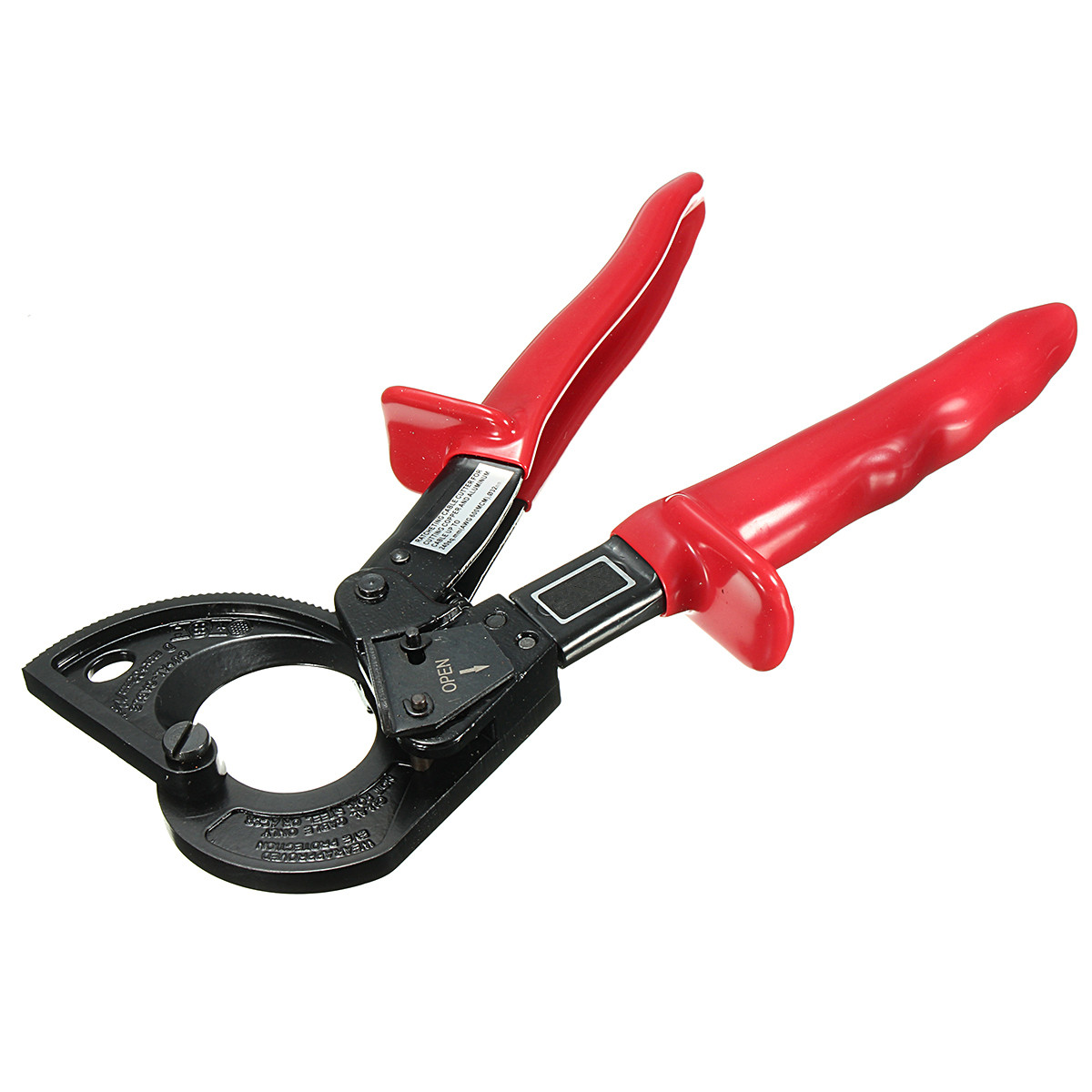

1Pc Ratchet Type Cable Cutter Ratcheting Wire Cut Up To 240mm² Hand Tool
