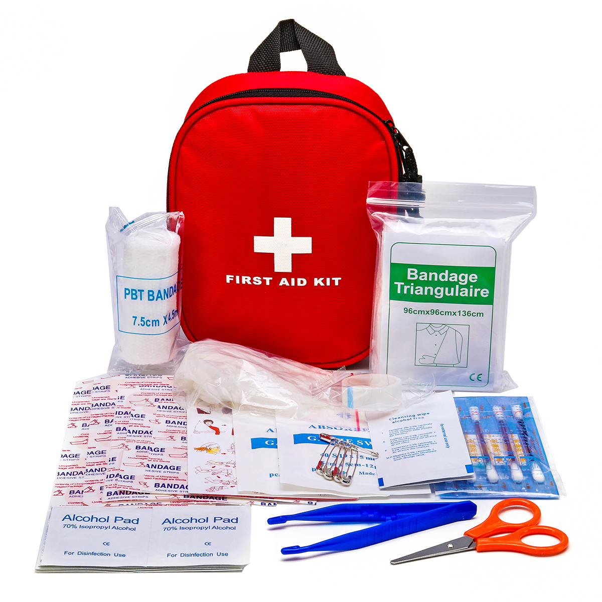 

46Pcs IN 1 SOS Emergency Survival Kit First Aid Kit For Home Office Camping
