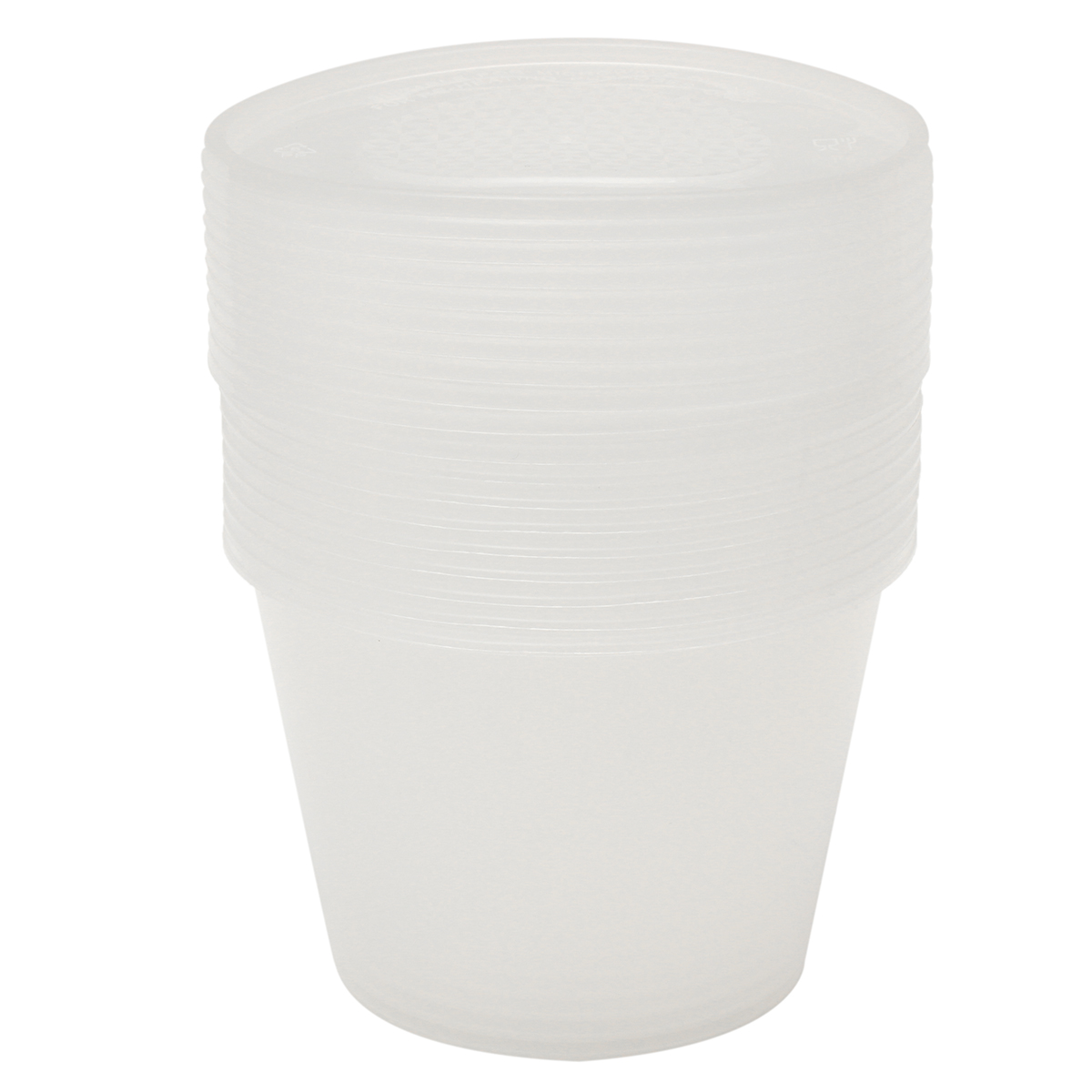 

10шт 16 унций Прозрачные пластиковые одноразовые чашки для ящиков Суп-пища Ресторан Хранение Контейнерная чашка