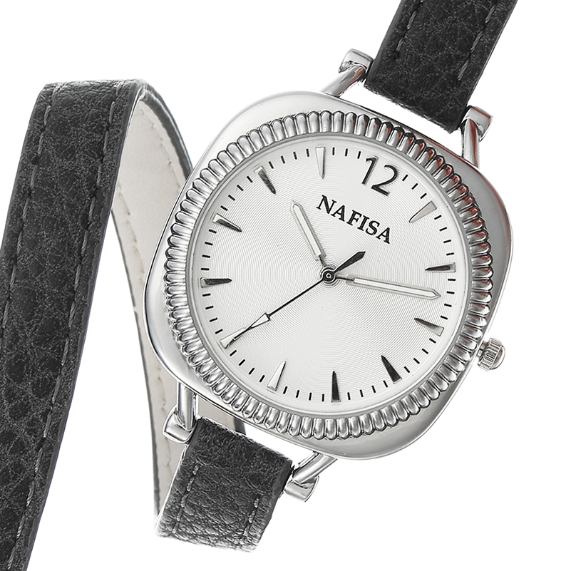 

NAFISA Elegant Женское Кварцевые часы Модные ремешок Подарочные часы Casual Ladies Платье Браслет Смотреть