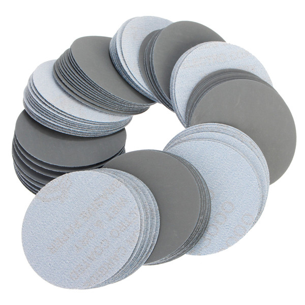 

100pcs 3 Inch 3000 Grit Sanding Discs Self Adhesive Mixed Grit Sanding Polishing Sandpaper