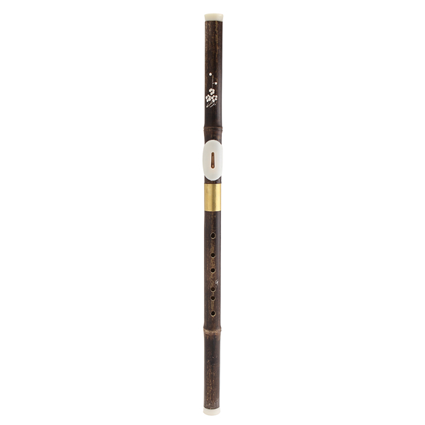 

Chinese Black Bamboo Bawu G Key Woodwind Flute Musical Instrument