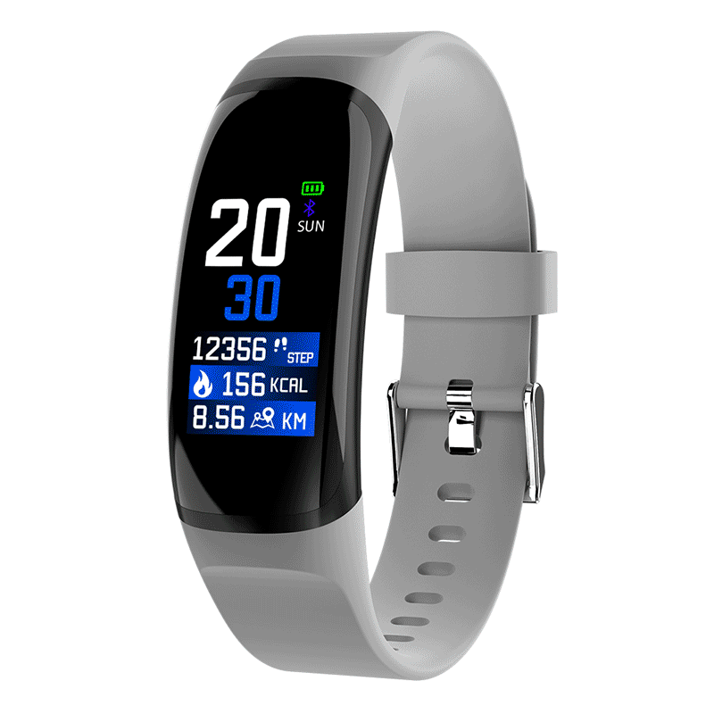 

XANES MK04 0.96" IPS Color Screen Smart Bracelet IP67 Waterproof Pedometer Heart Rate Monitor Blood Pressure Sports Watch Wristband