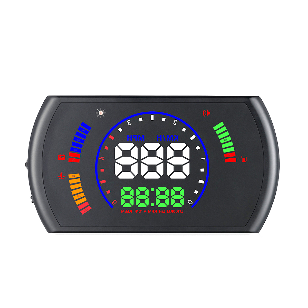 

S600 5.8 Inch Universal Car HUD Head Up Display OBD2 RPM Speedometer Digital Warning Meter
