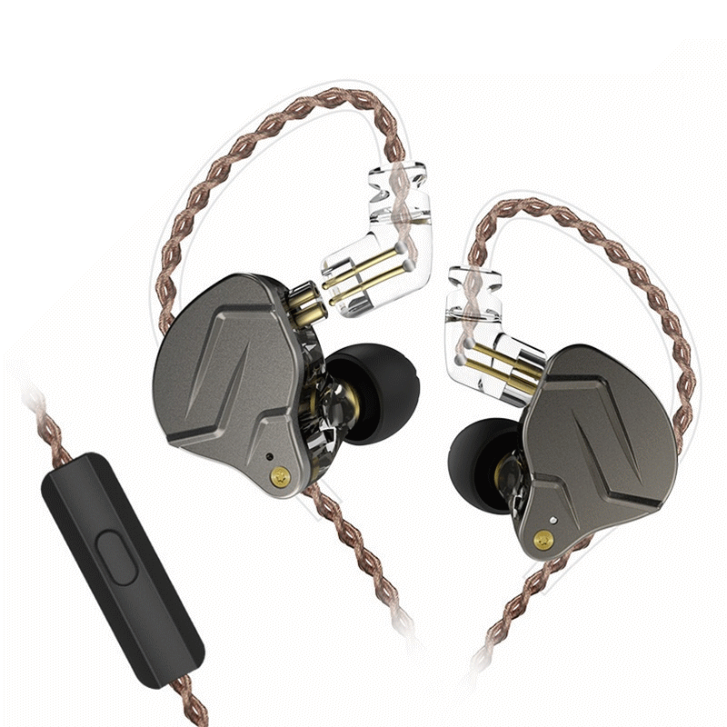 

KZ-ZSN Pro Earphone HiFi Dynamic Balanced Armature Driver Hybrid Heavy Bass Headphone 3.5mm Wire Earbuds