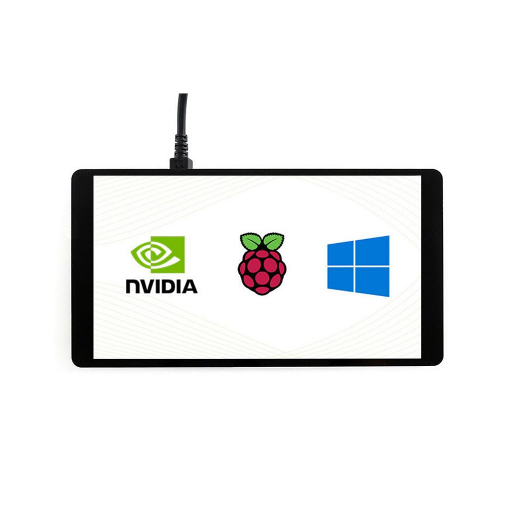 

Wareshare® 5.5 Inch AMOLED HDMI Display Capacitive Touch Screen with Tempered Glass Support for NVIDIA Jetson Nano Raspberry Pi