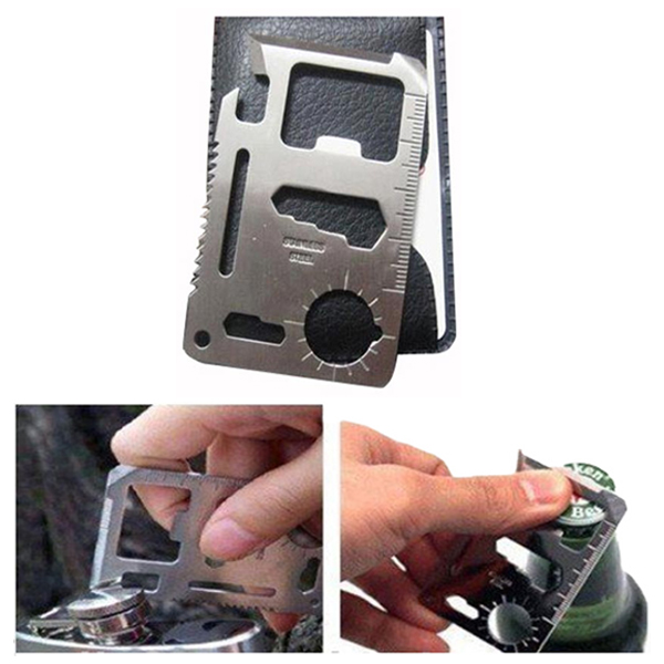 

IPRee® Tactical Mini EDC Card Life-saving Multifunctional Tools Kit Outdoor Survival