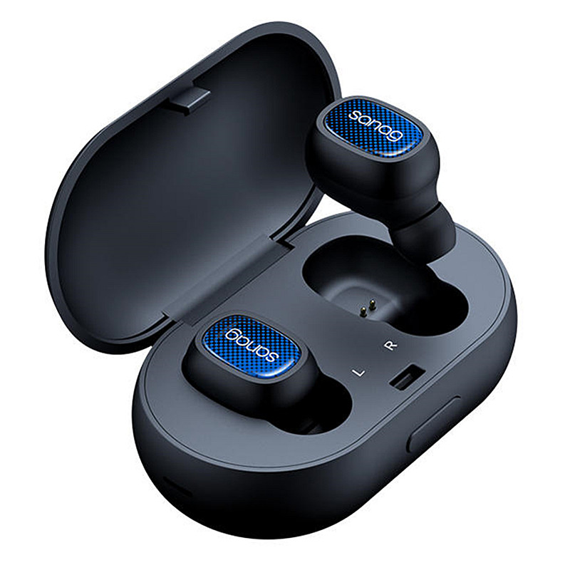 

[Truly Wireless] Mini Dual Bluetooth Наушник Stereo IPX5 Водонепроницаемы Наушники с зарядкой Коробка