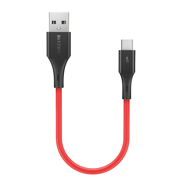 

BlitzWolf® BW-MC12 Micro USB Charging Data Cable 1ft/0.3m For Samsung S7 S6 Xiaomi Redmi Note 5
