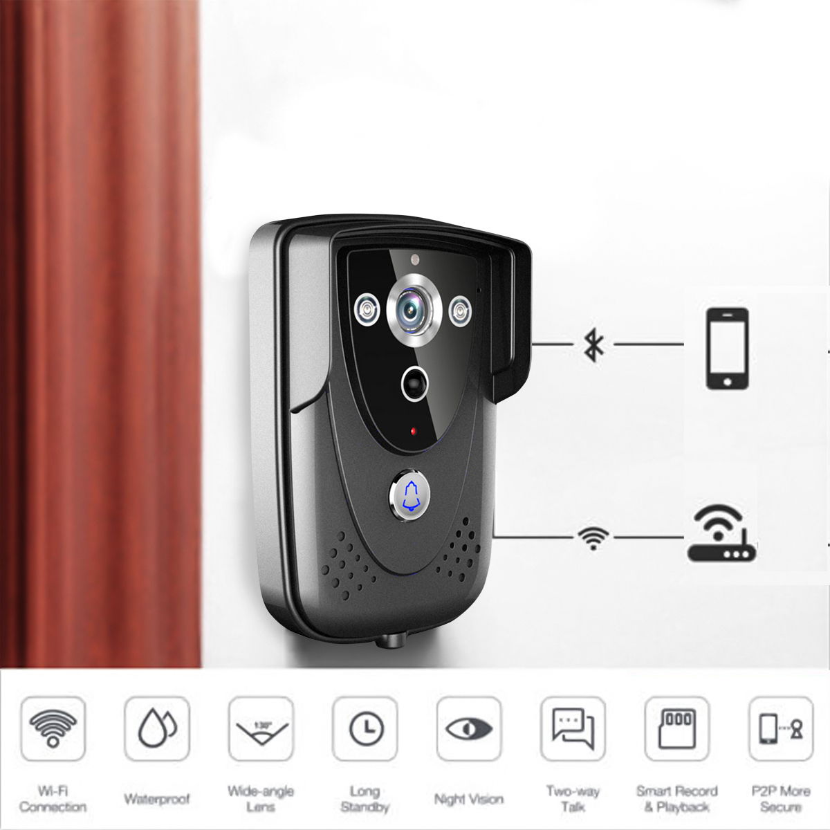 WIFI Outdoor Camera Doorbell
